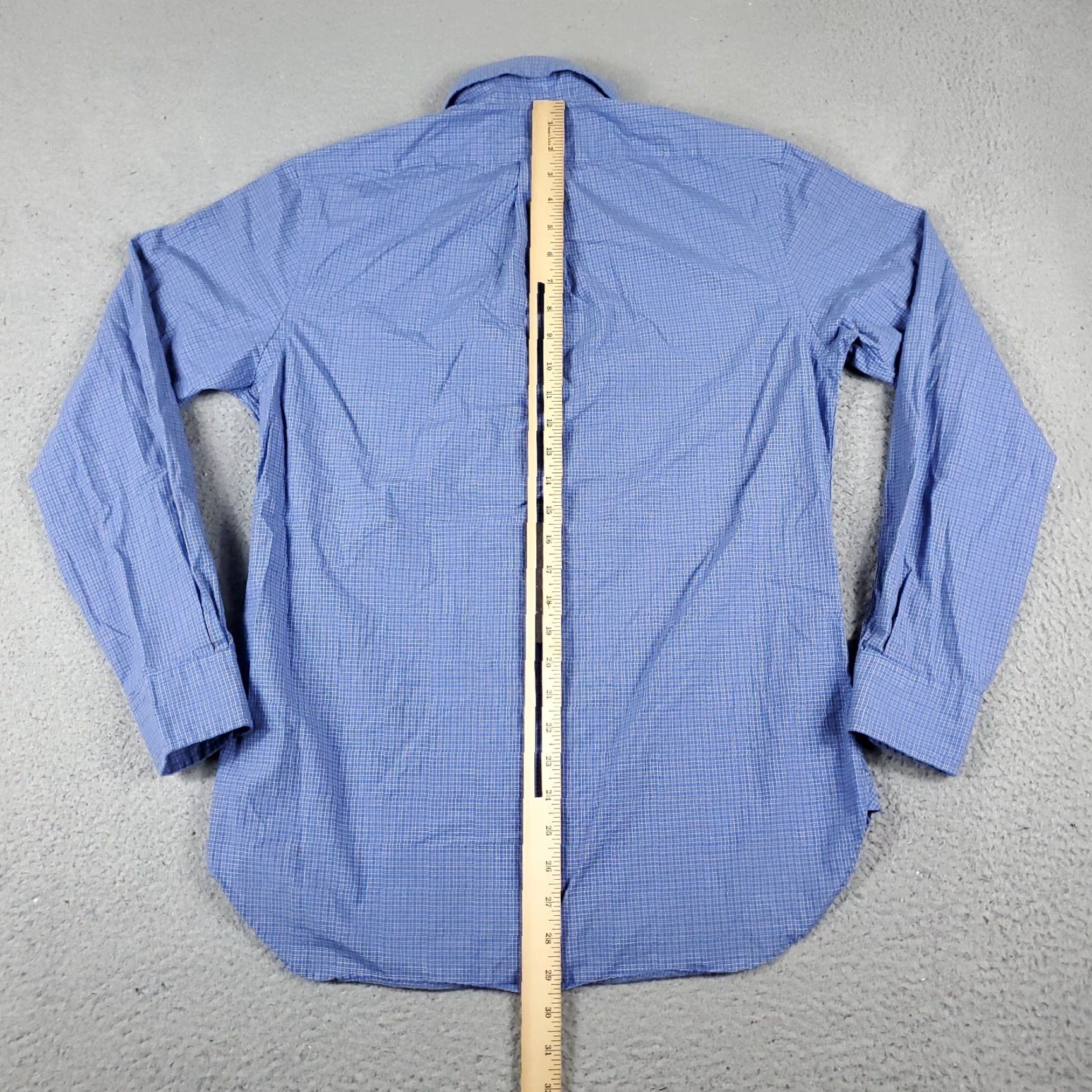 Ralph Lauren Ralph Lauren Shirt Mens Small Blue Plaid Button-Up Long Sleeve Cotton Casual Classic Preppy Mens Size US S / EU 44-46 / 1 - 3 Thumbnail