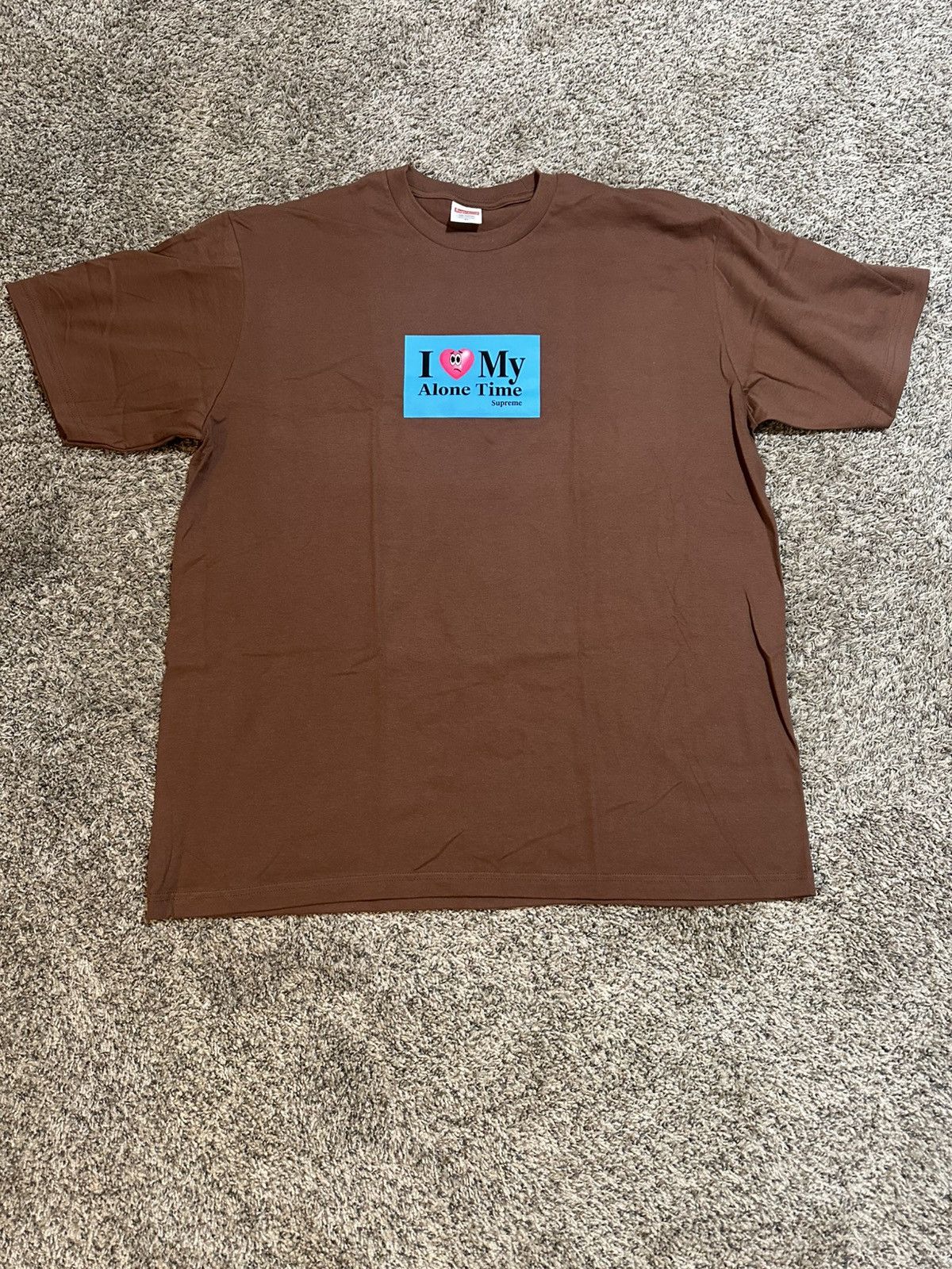 Supreme Supreme “alone time” tee Size US XL / EU 56 / 4 - 1 Thumbnail