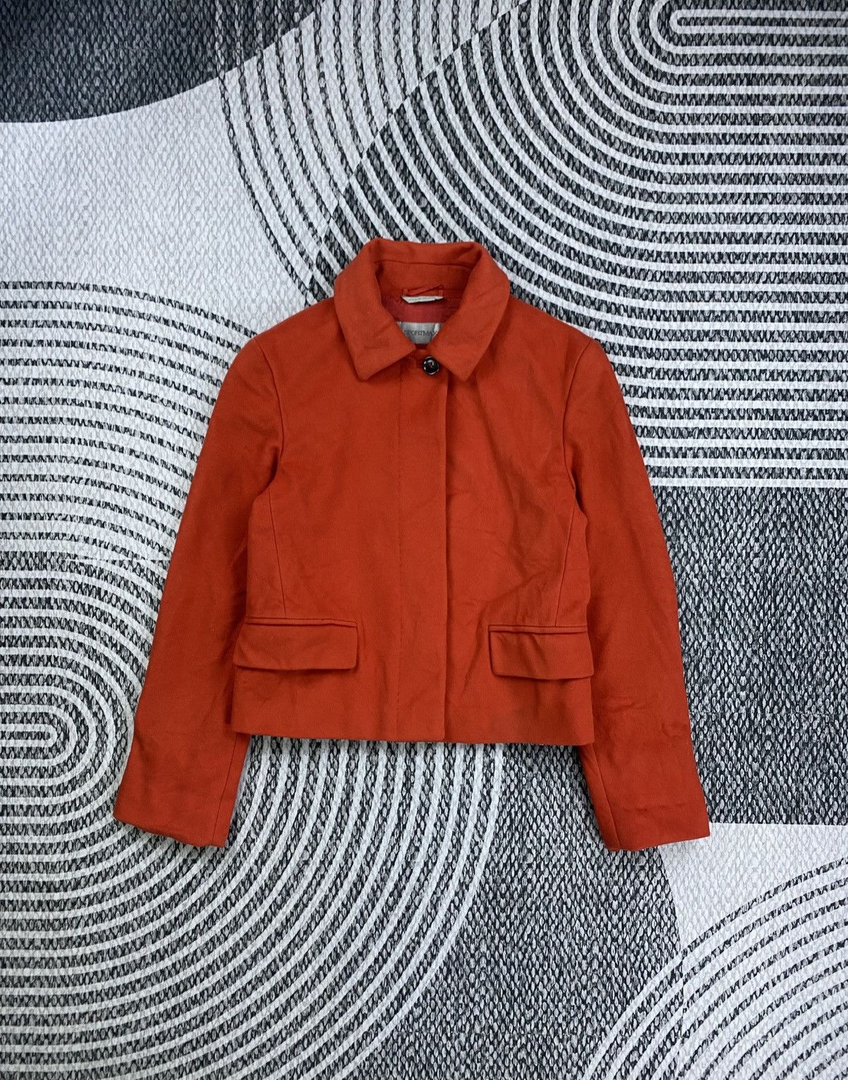 Sportmax Sportmax Wool Cropped Style Jacket Size S / US 4 / IT 40 - 1 Thumbnail