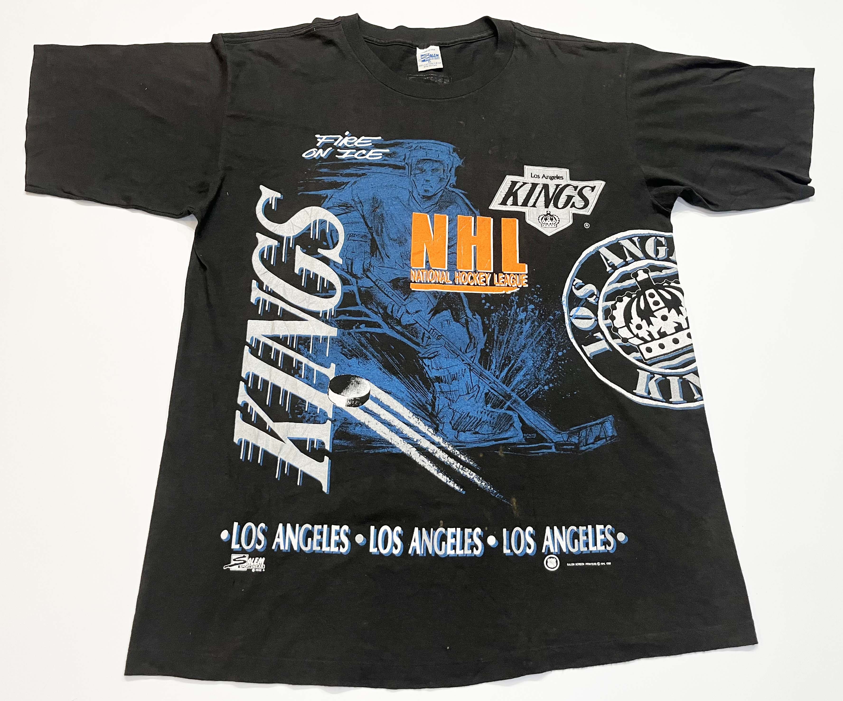 Salem Sportswear Vintage Salem 1990 NHL Los Angeles Kings AOP T-Shirt Size US XL / EU 56 / 4 - 1 Thumbnail