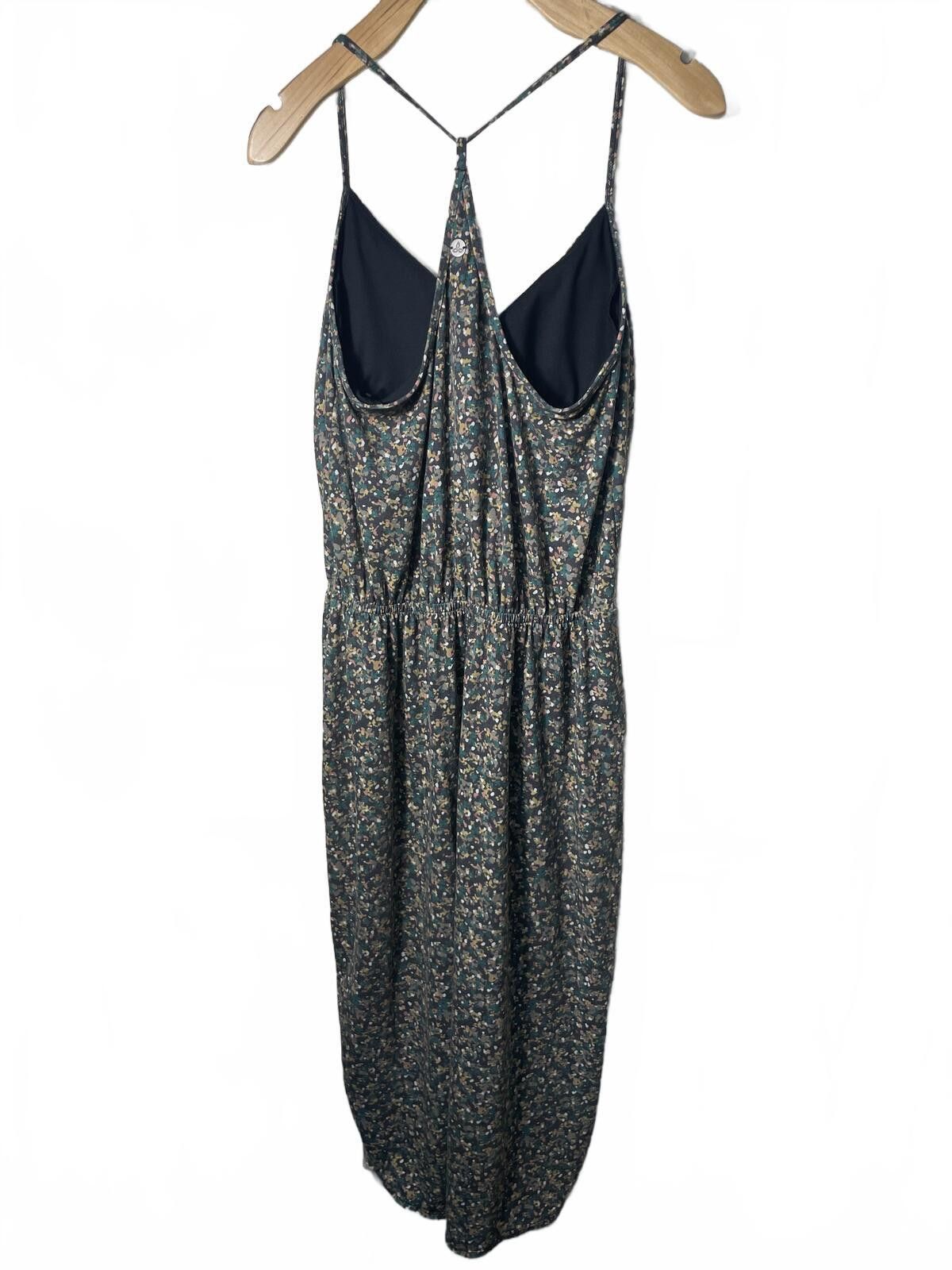 Prana Prana Floral Summer Dress Halter Built in Bra Small EUC Size S / US 4 / IT 40 - 5 Thumbnail