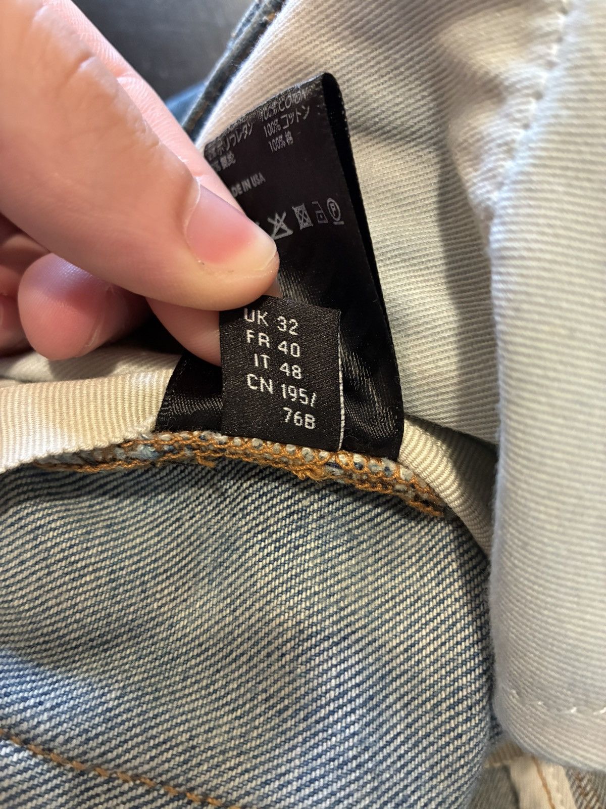 Amiri Amiri MX1 Black Patch Size US 32 / EU 48 - 7 Thumbnail