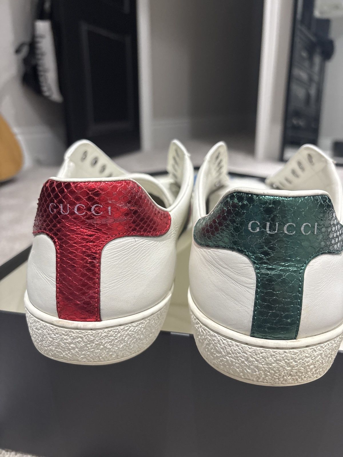 Gucci Gucci ace sneaker Size US 10.5 / EU 43-44 - 3 Thumbnail