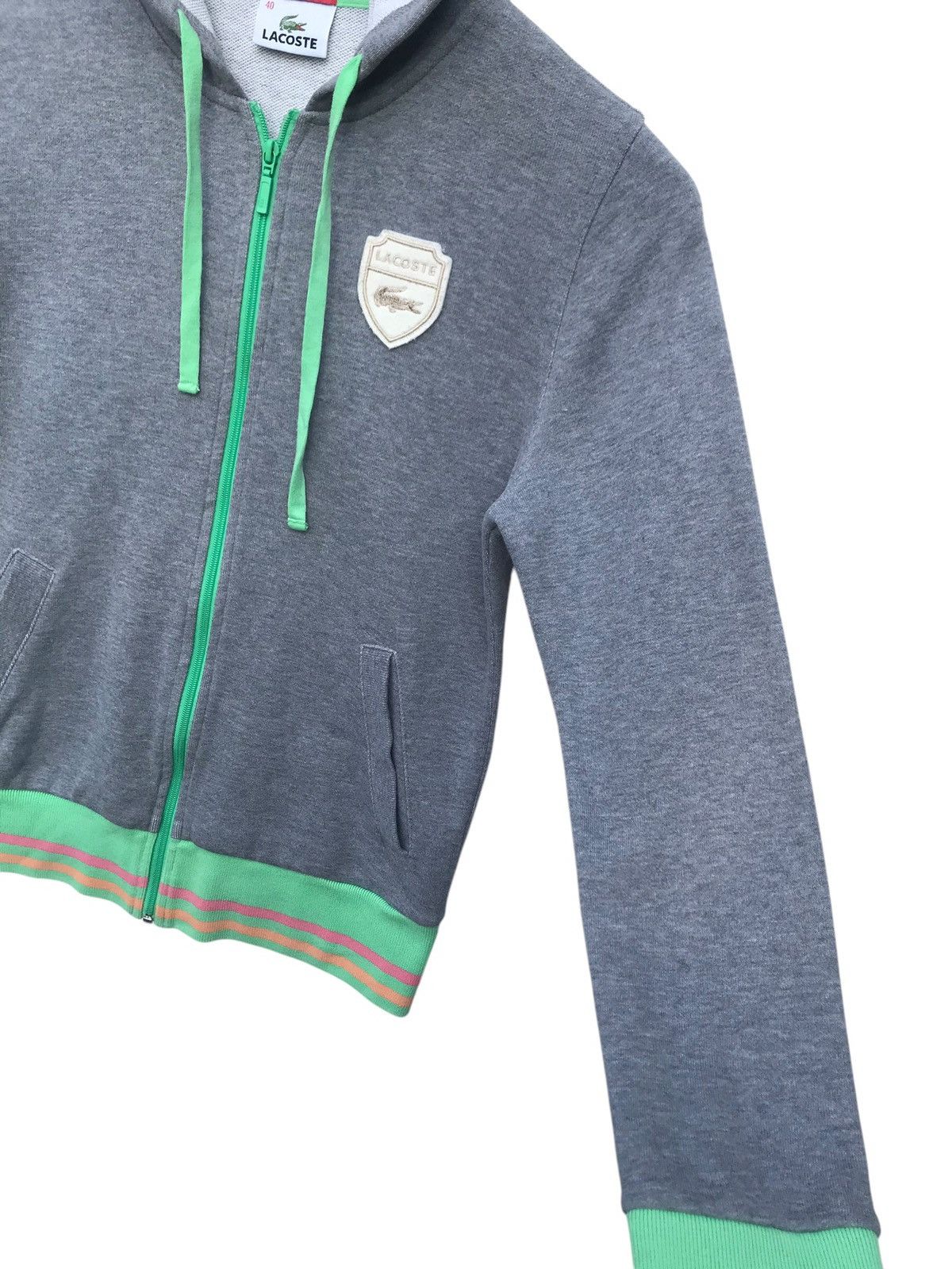 Lacoste Limited Edition Women Lacoste Sweater Hoodie Size S / US 4 / IT 40 - 8 Thumbnail