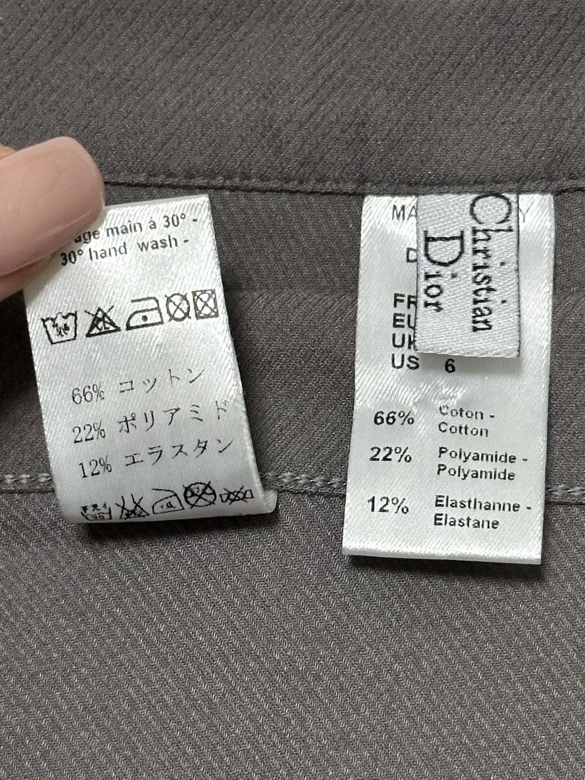 Dior CHRISTIAN DIOR S/S 2003 Swim Inner Shorts & Cover-up Shorts Size 27" / US 4 / IT 40 - 10 Thumbnail