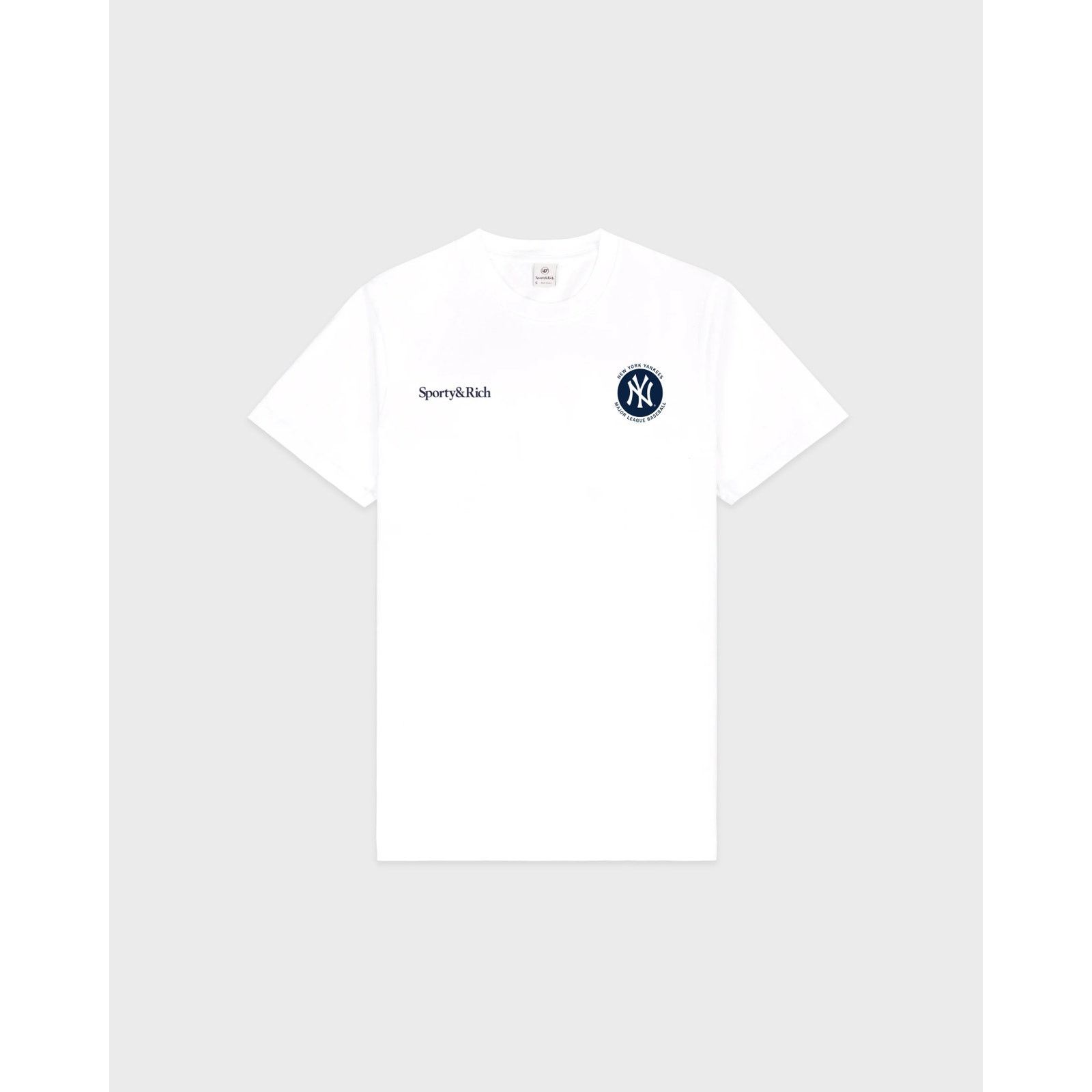 Sporty & Rich Sporty & Rich Major League White T-Shirt - Size L - New Size L / US 10 / IT 46 - 1 Thumbnail