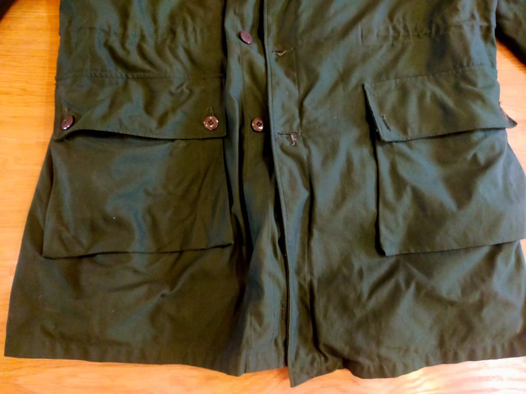 Vintage Vintage 90s Sweden Army Parka Size US XL / EU 56 / 4 - 6 Thumbnail