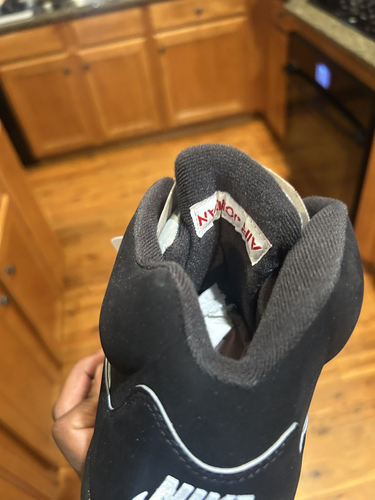 Jordan Brand Jordan 5 retro OG Black Metallic Reimagined Size US 10 / EU 43 - 7 Thumbnail
