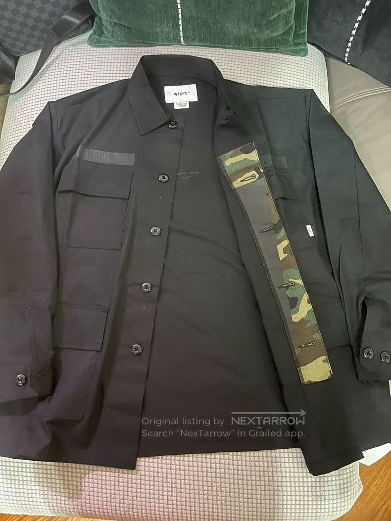 Wtaps Wtaps Black Four-Pocket Shirt Size US S / EU 44-46 / 1 - 5 Thumbnail