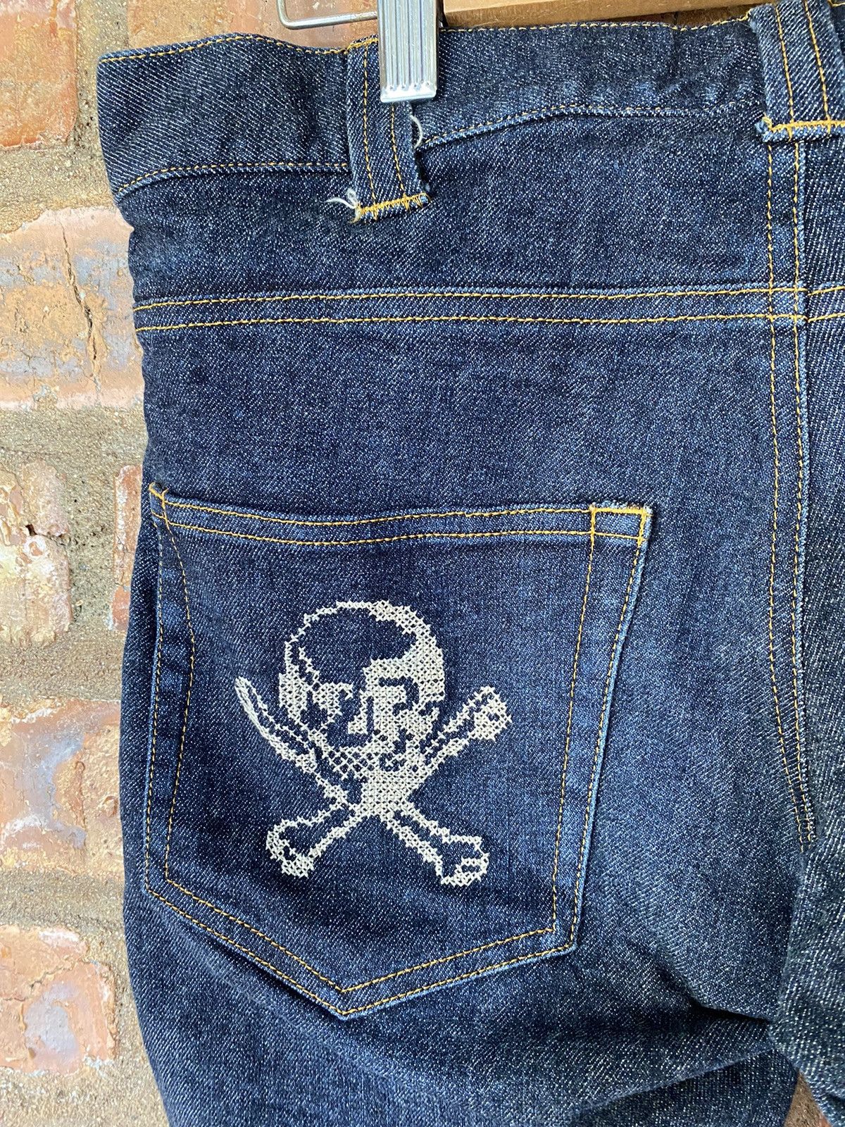 14th Addiction × Japanese Brand × Tornado Mart 2000s ARMED Japan Skull,love , cross and star pants Size US 31 - 13 Thumbnail