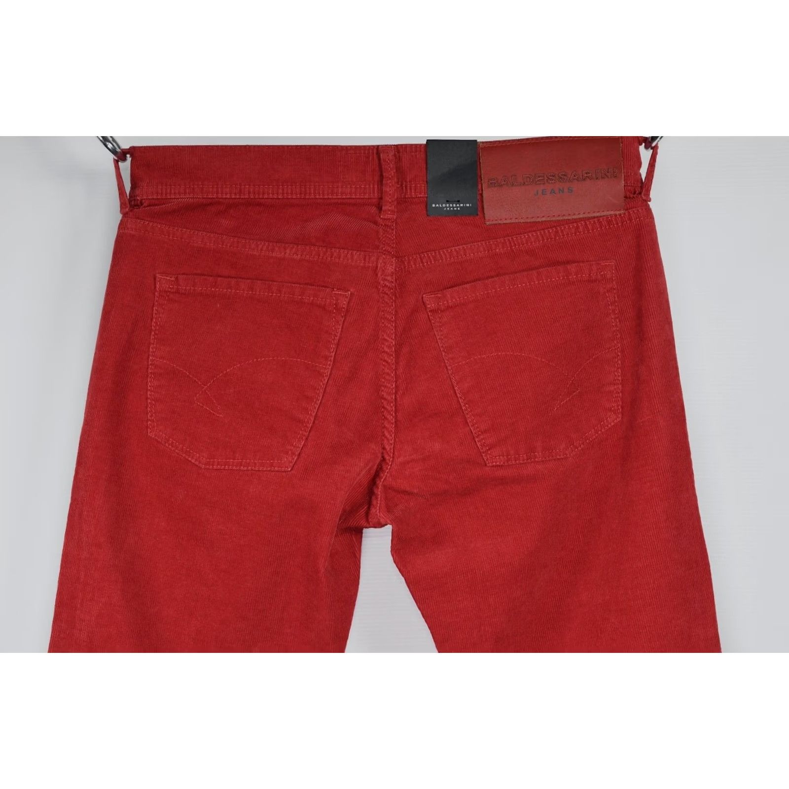 Vintage BALDESSARINI Jack Corduroy Red Pants W30/L34 Mens Classic Size US 30 / EU 46 - 3 Thumbnail