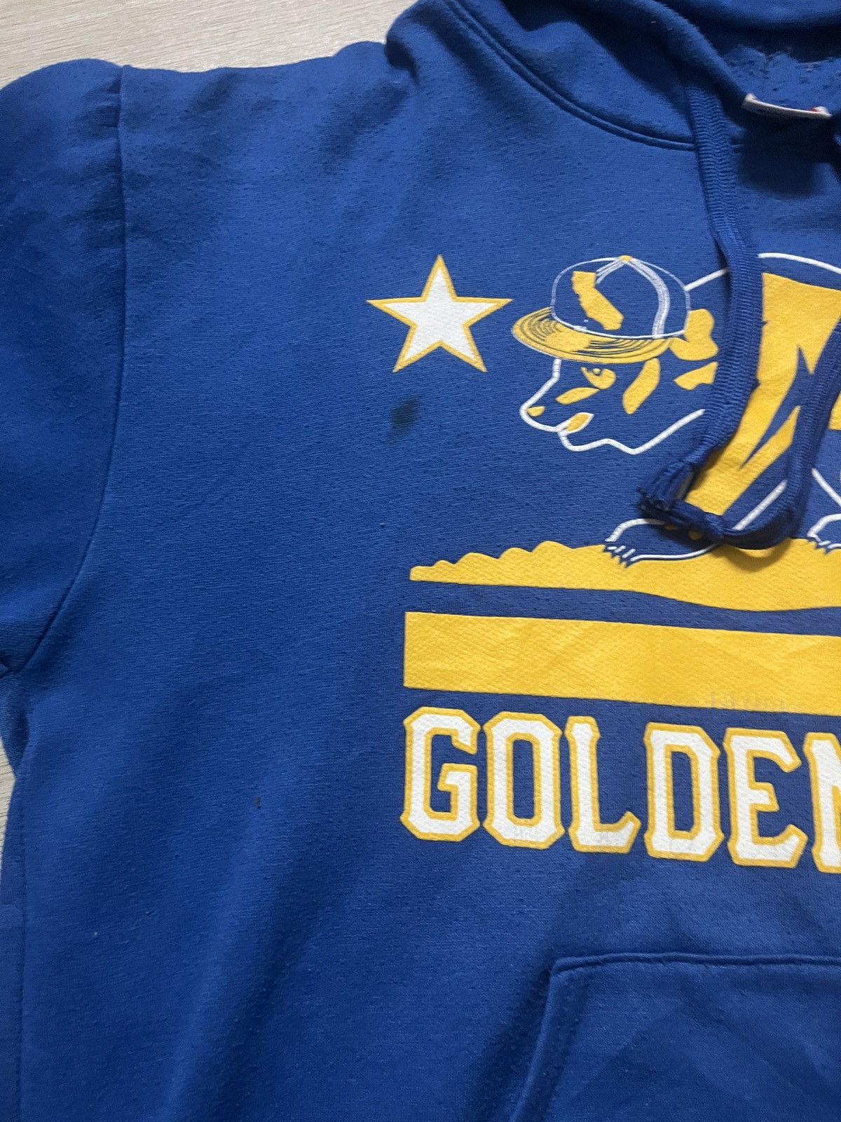 NBA × Vintage Vtg Golden State Hoodie Size US XL / EU 56 / 4 - 5 Thumbnail