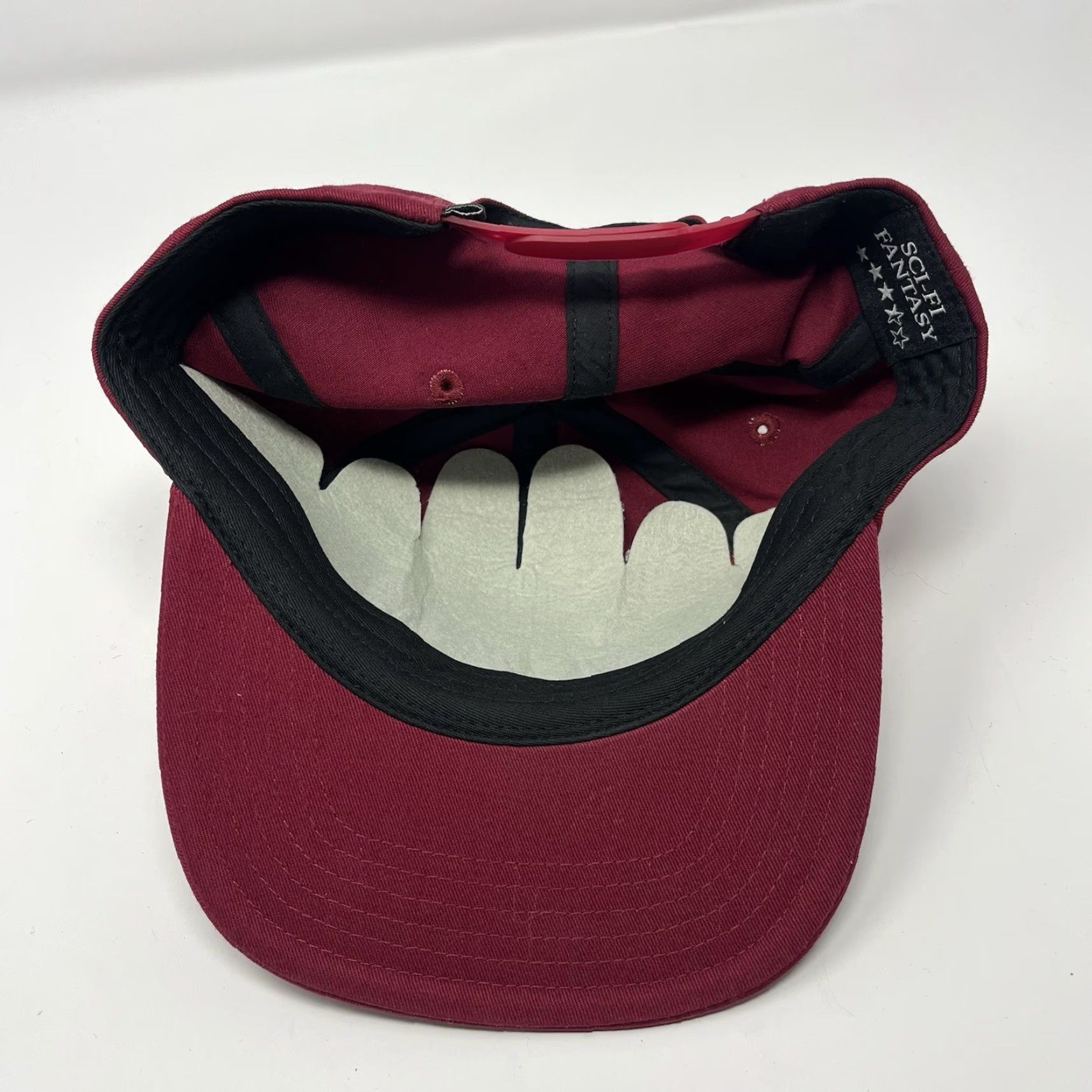 Sci-Fi Fantasy Sci-Fi Fantasy Hat Black Snapback Cap Skate Red Jerry Hsu Skateboard Big Size ONE SIZE - 3 Thumbnail