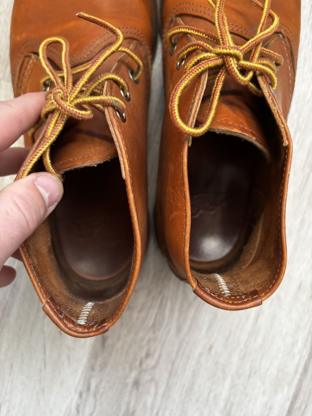 Red Wing Red Wing 3140 Work Chukka (2013, Made in USA) – Size 10D Size US 10 / EU 43 - 18 Thumbnail