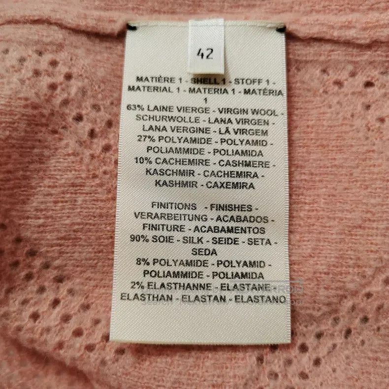 Hermes Hermes Velvet Blended Solid Color Single-breasted V-neck L Size S / US 4 / IT 40 - 6 Thumbnail