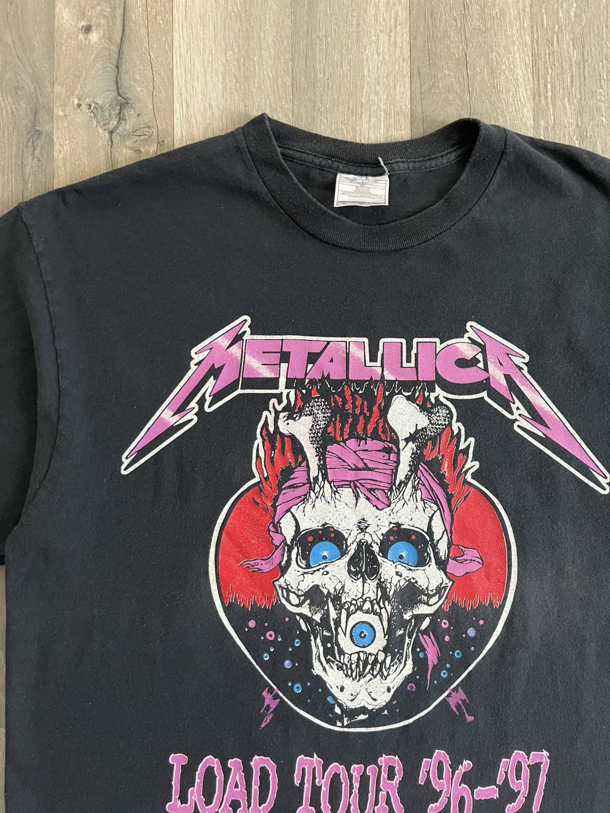 Metallica ‘96 - ‘97 Metallica Load Tour Tee Size US L / EU 52-54 / 3 - 3 Thumbnail