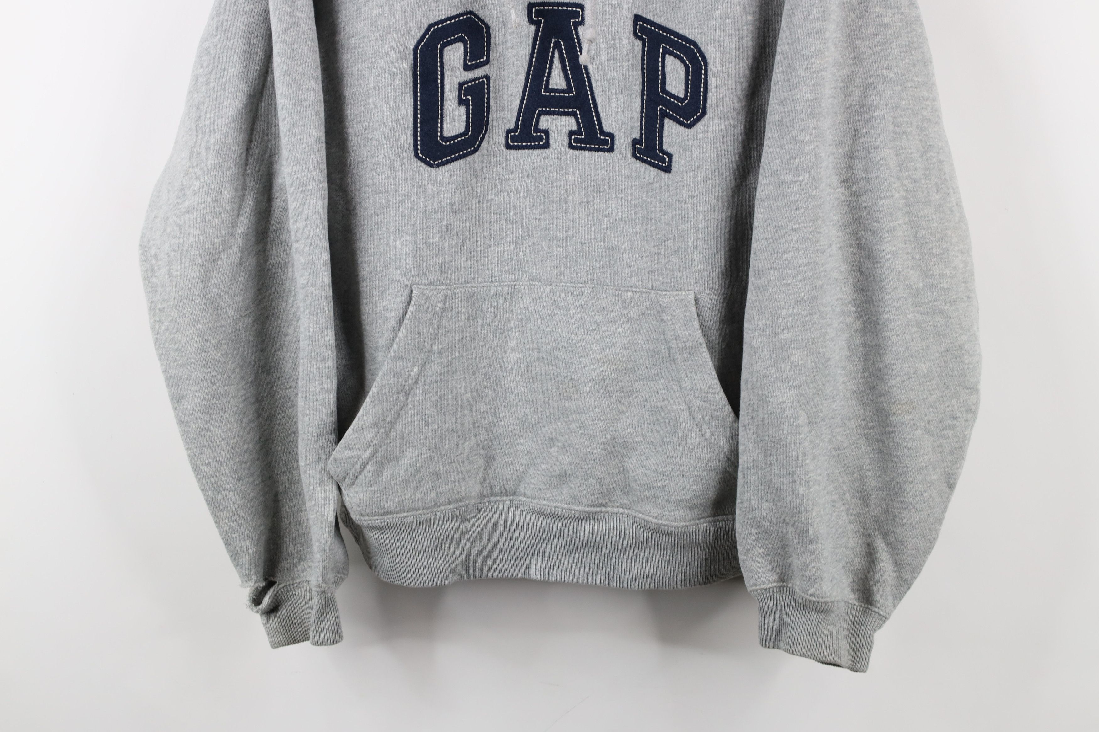 Gap × Vintage Vintage Y2K Gap Spell Out Block Letter Hoodie Sweatshirt Size S / US 4 / IT 40 - 3 Thumbnail