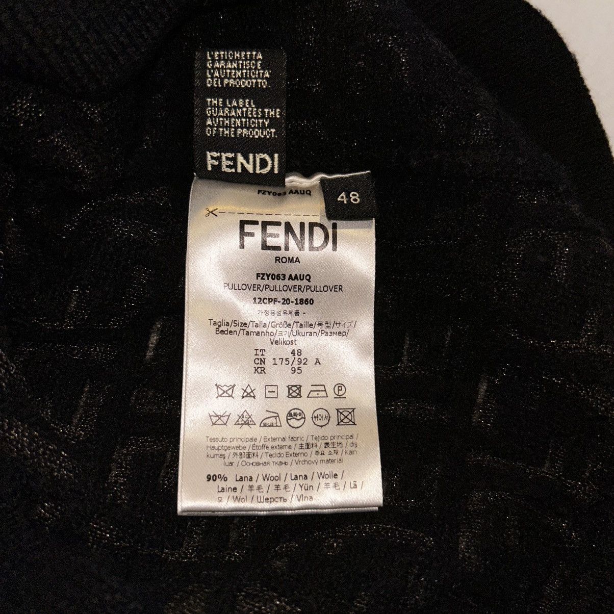 Fendi Fendi Black Sweater Size US M / EU 48-50 / 2 - 7 Thumbnail