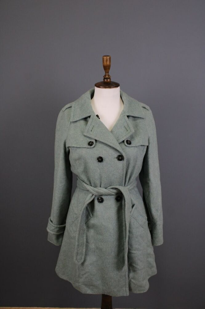 image of Avant Garde Max Mara Coat Jacket in Green, Women's (Size Medium)