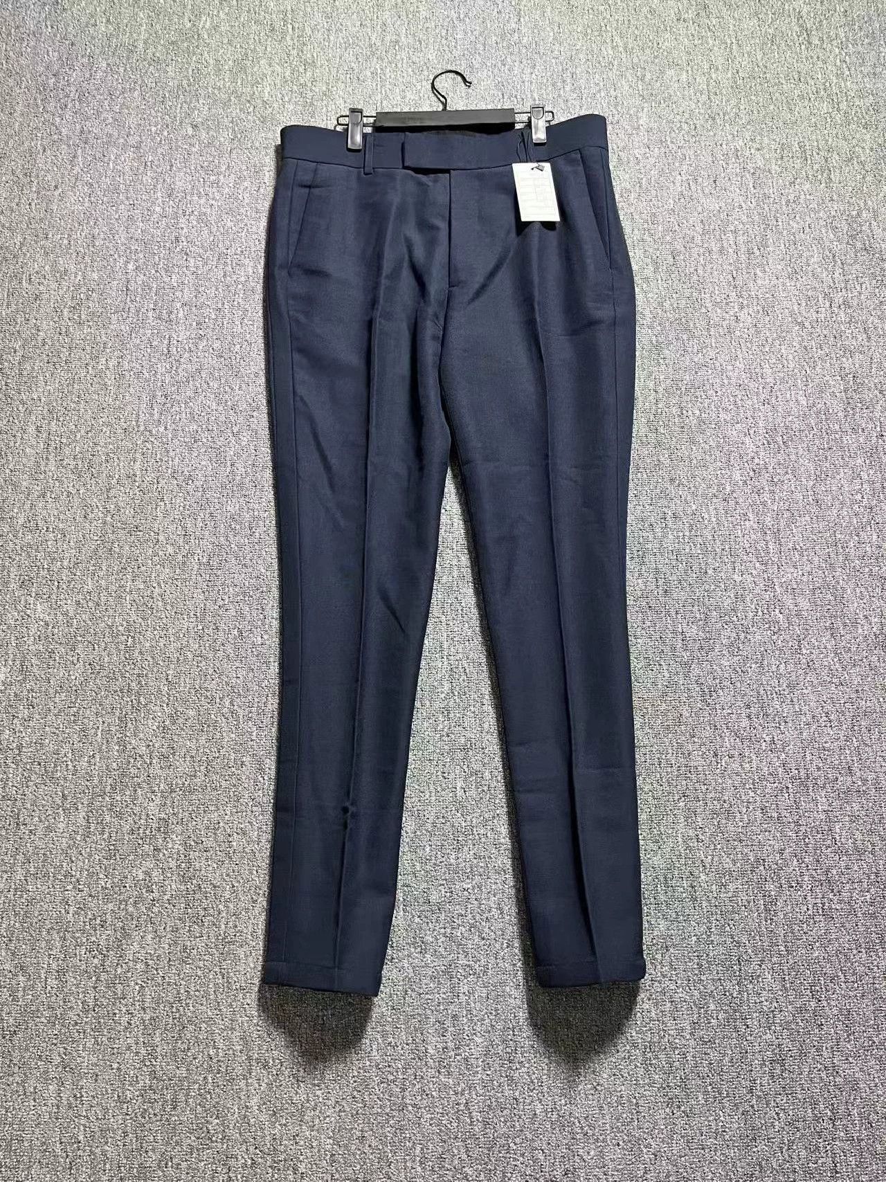 Dior Blue Tailored Casual Pants Size 32 Size US 32 / EU 48 - 1 Thumbnail