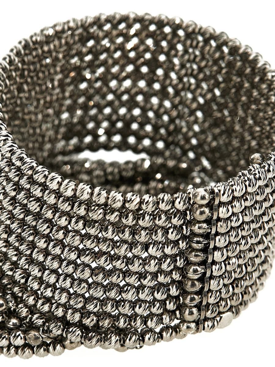Brunello Cucinelli o1y0725 Size : OS / Bracelet in Silver Size ONE SIZE - 4 Thumbnail