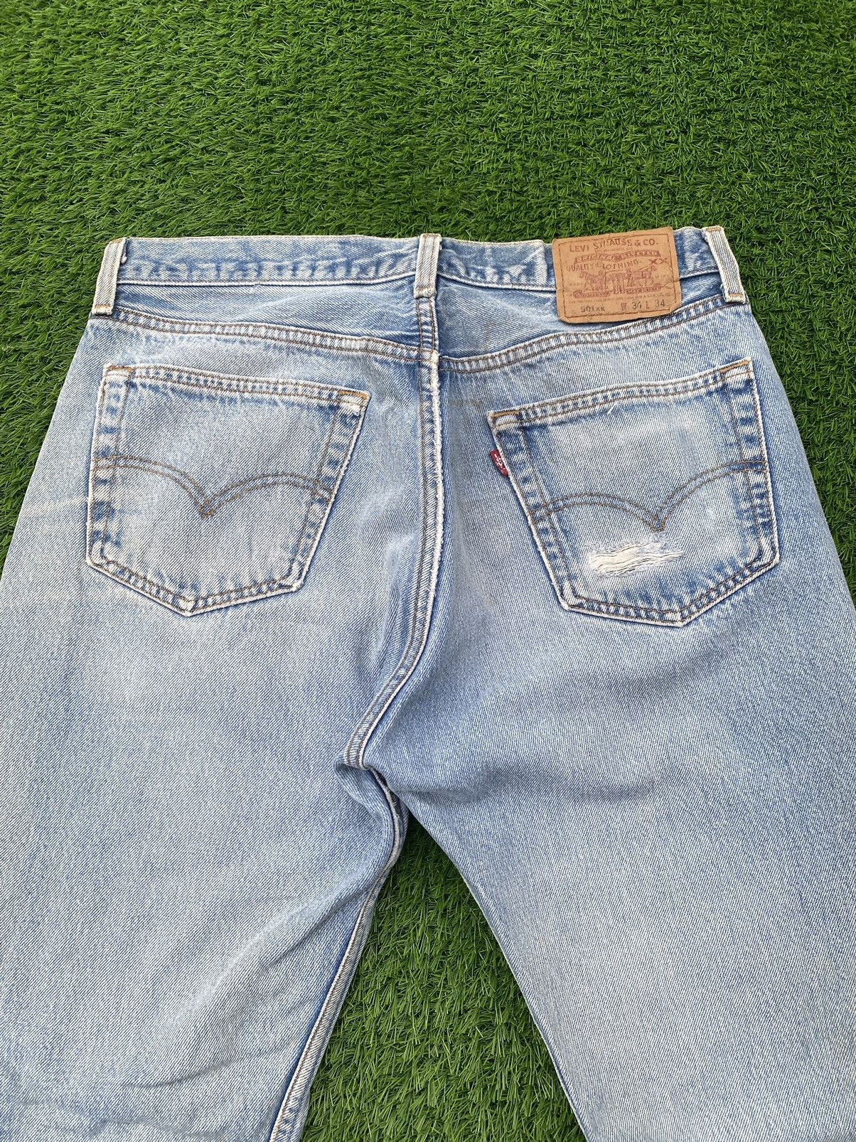 Levi's Vintage Levis 501xx Distressed Pant Size US 32 / EU 48 - 4 Thumbnail