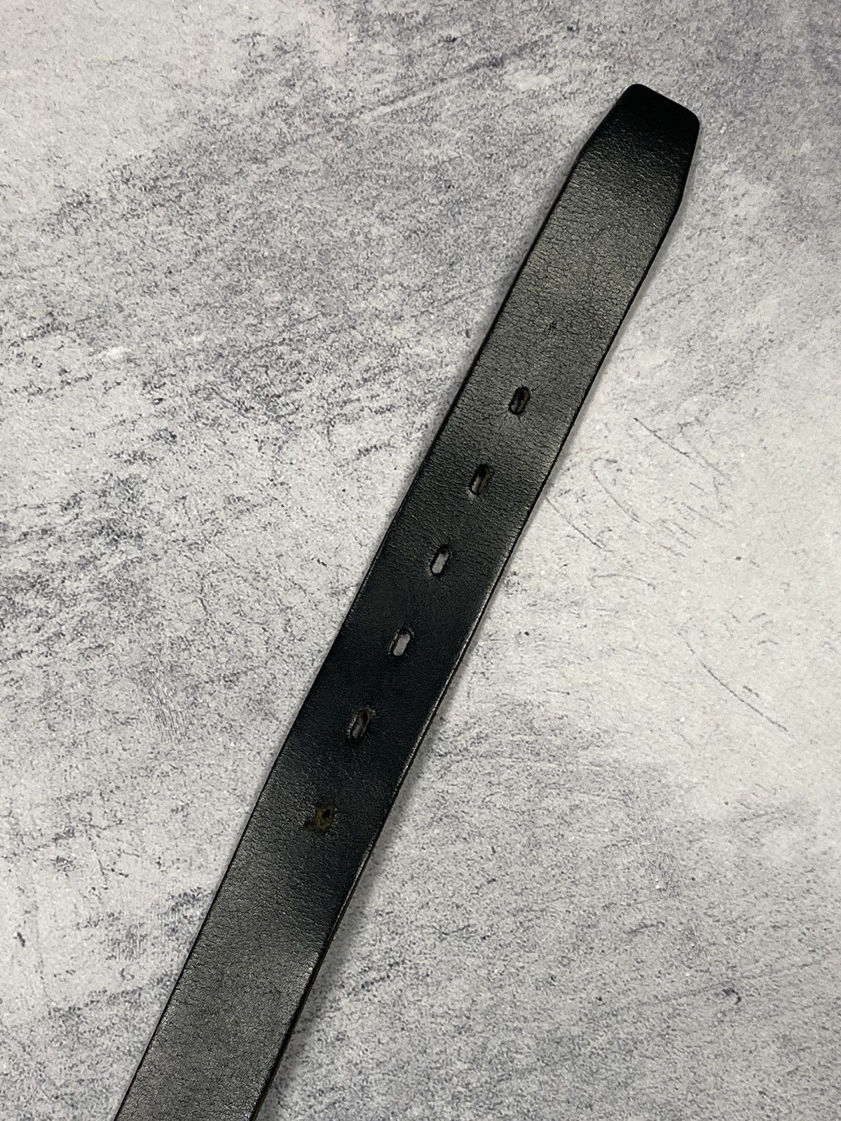 Other Gothic Biker Leather Belt Iron Cross Maltese Punk Rock Style Size ONE SIZE - 11 Thumbnail