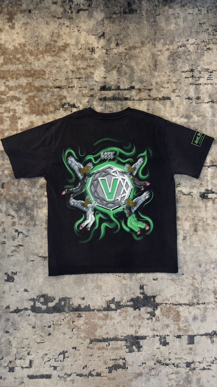 Other Lost Souls Black Graphic T- Shirt Size US L / EU 52-54 / 3 - 2 Thumbnail