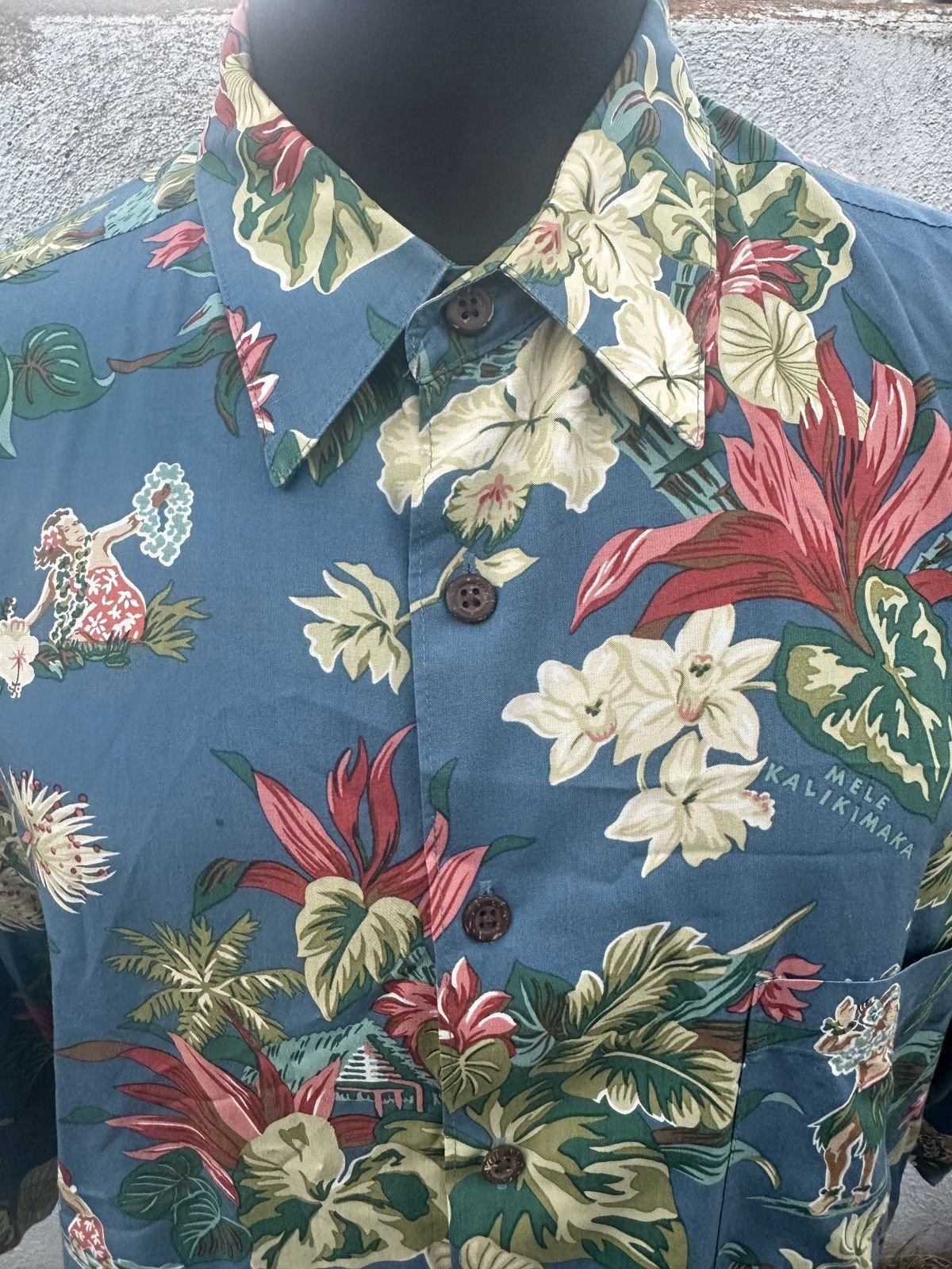 Reyn Spooner PreOwned Reyn Spooner Hawaiian Print Multicolored Men's XL Size US XL / EU 56 / 4 - 3 Thumbnail