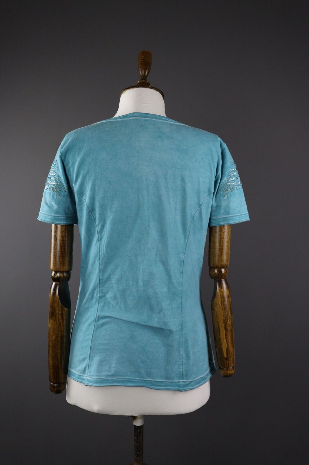 Bottega Veneta Bottega by Elisa Cavaletti Lagenlook Summer Top T-Shirt L Size L / US 10 / IT 46 - 5 Thumbnail