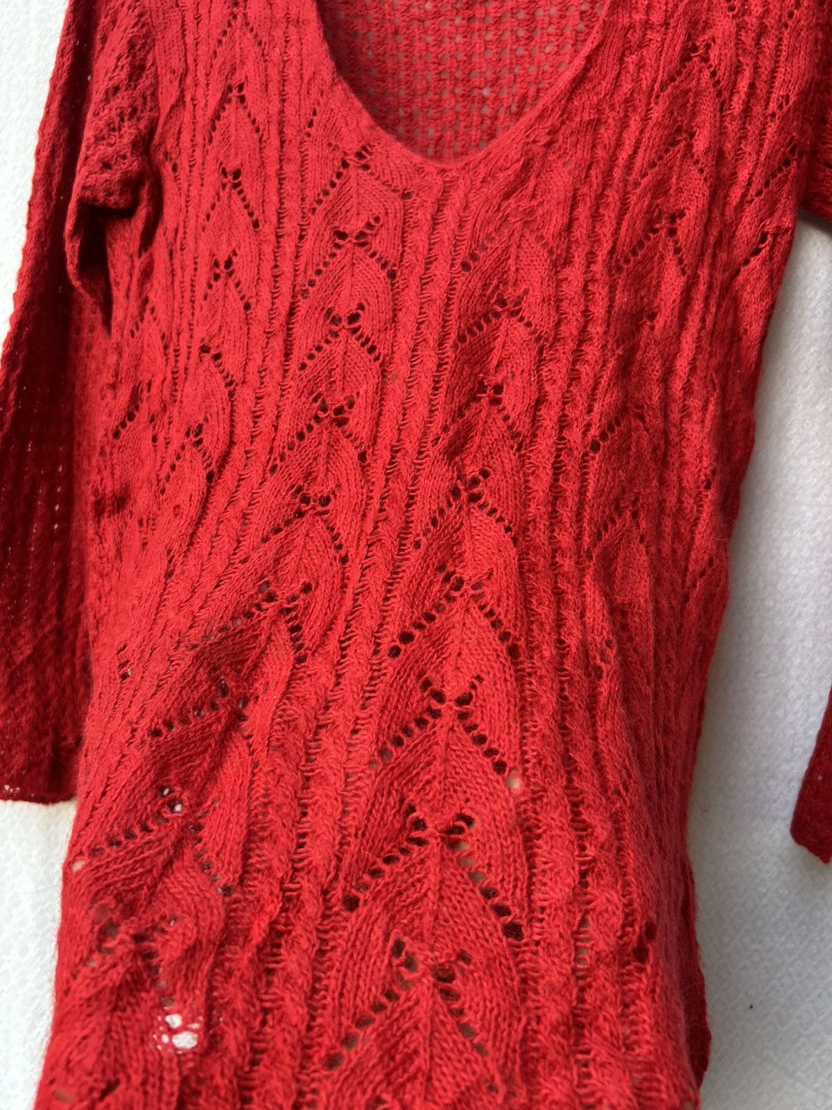 Japanese Brand × Zara Zara Open Fishnet Knitted Grunge Avantgarde Styled Size US M / EU 48-50 / 2 - 5 Thumbnail