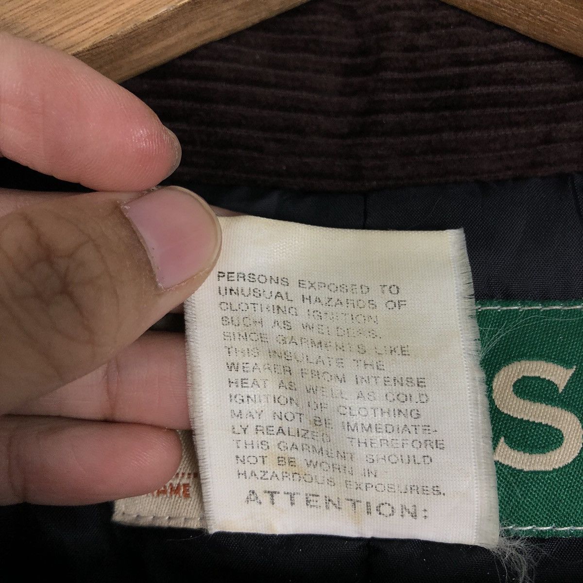 Garment Reproduction of Workers Vintage Wear Guard Chore Duck Canvas Bomber Jacket Carhartt Size US S / EU 44-46 / 1 - 22 Thumbnail
