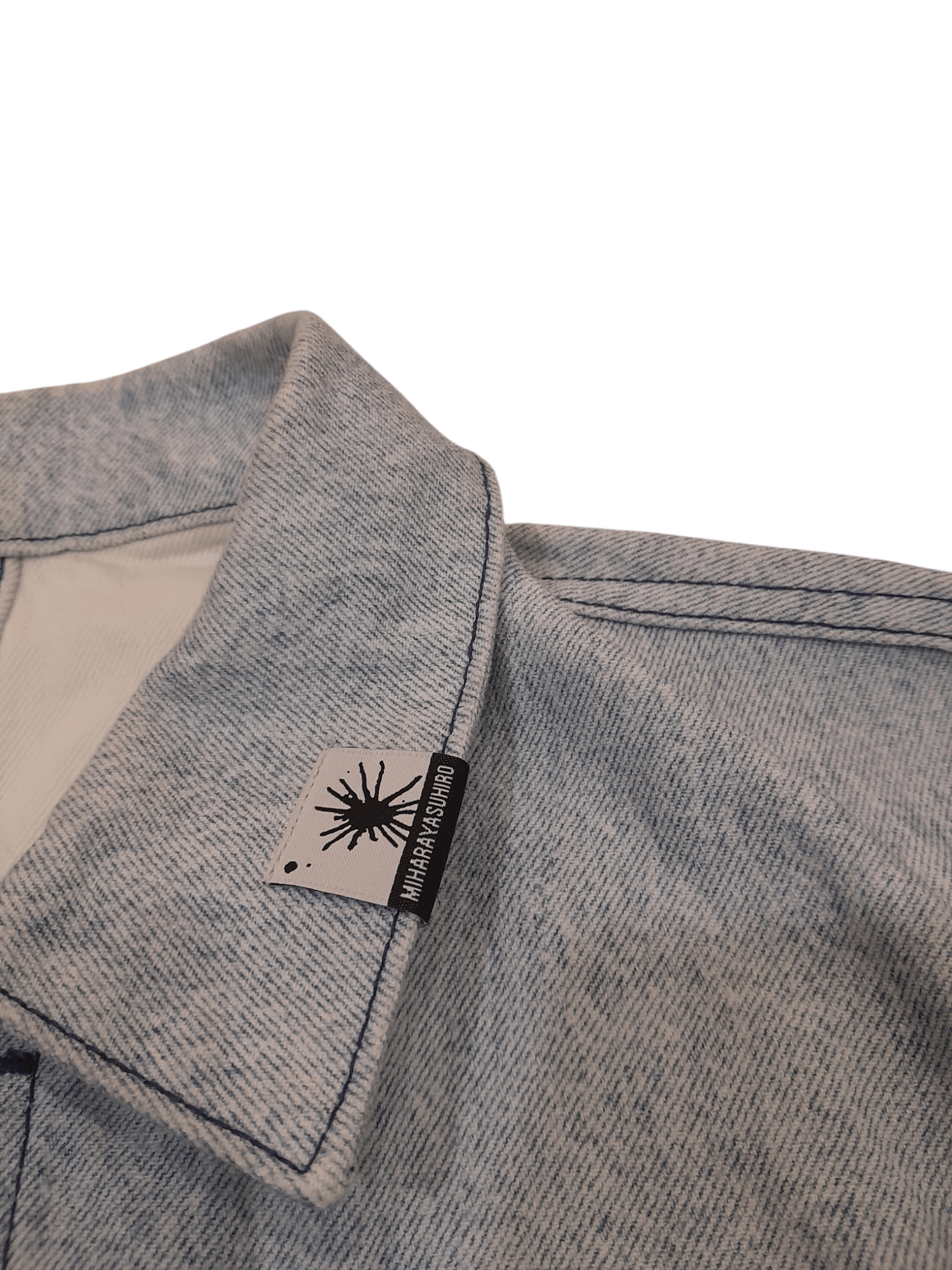 GU × Maison MIHARA YASUHIRO GU x Maison MIHARA YASUHIRO Double Tone Denim Jacket (F478) Size US L / EU 52-54 / 3 - 4 Thumbnail