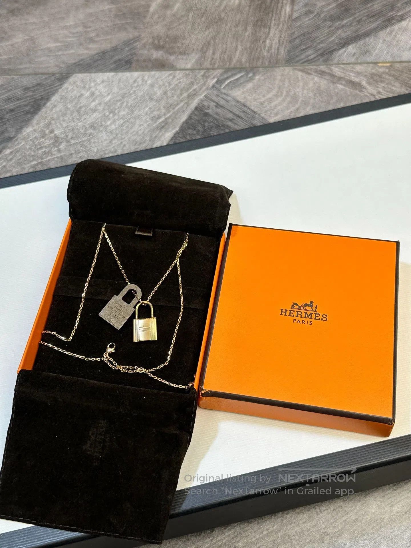 Hermes HERMES OKelly Small Lock Necklace. Size ONE SIZE - 1 Thumbnail