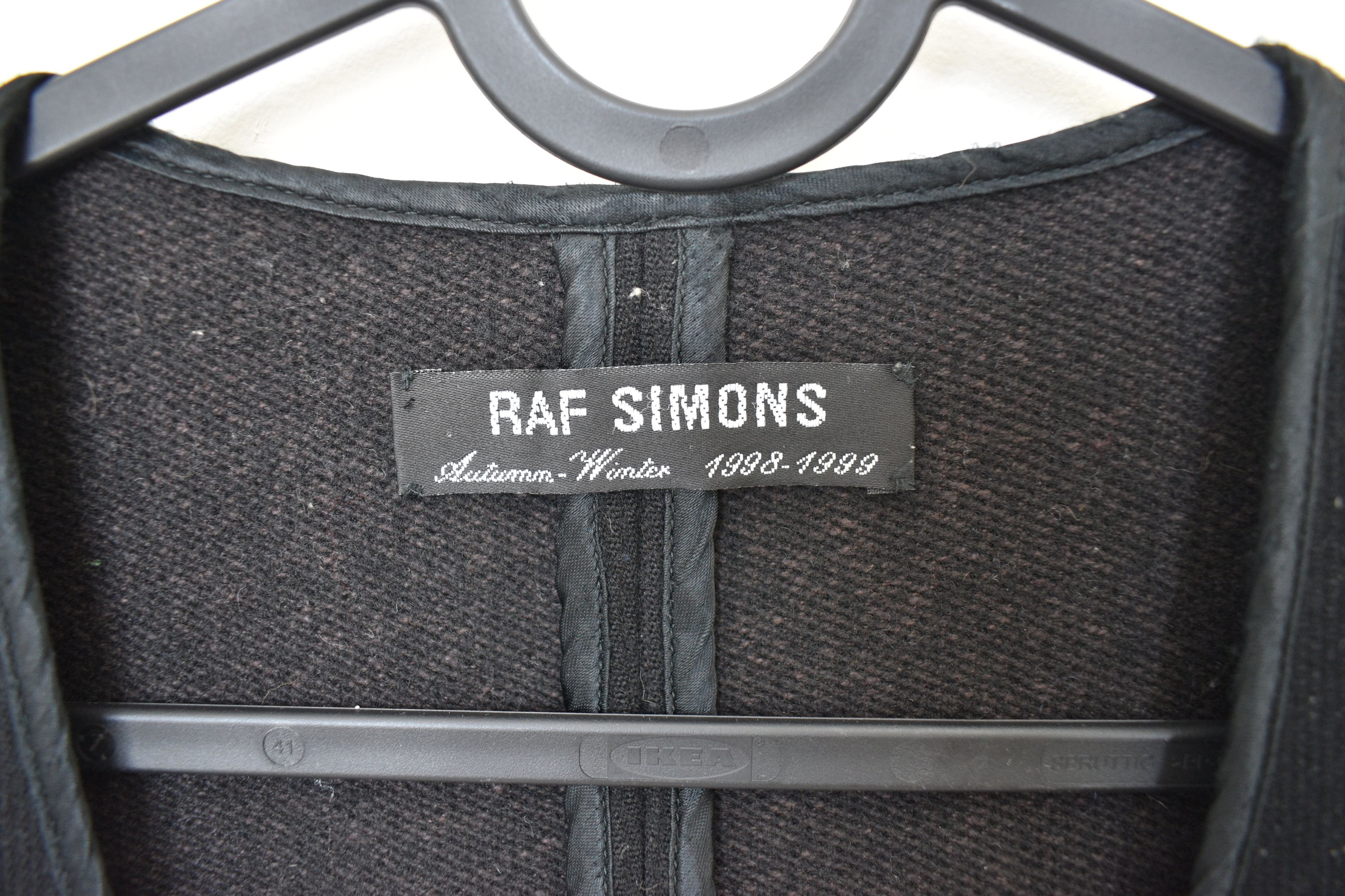 Raf Simons Raf Simons aw 98-99 Wool Tweed Jacket Liner Skirted Bomber Size US M / EU 48-50 / 2 - 3 Thumbnail