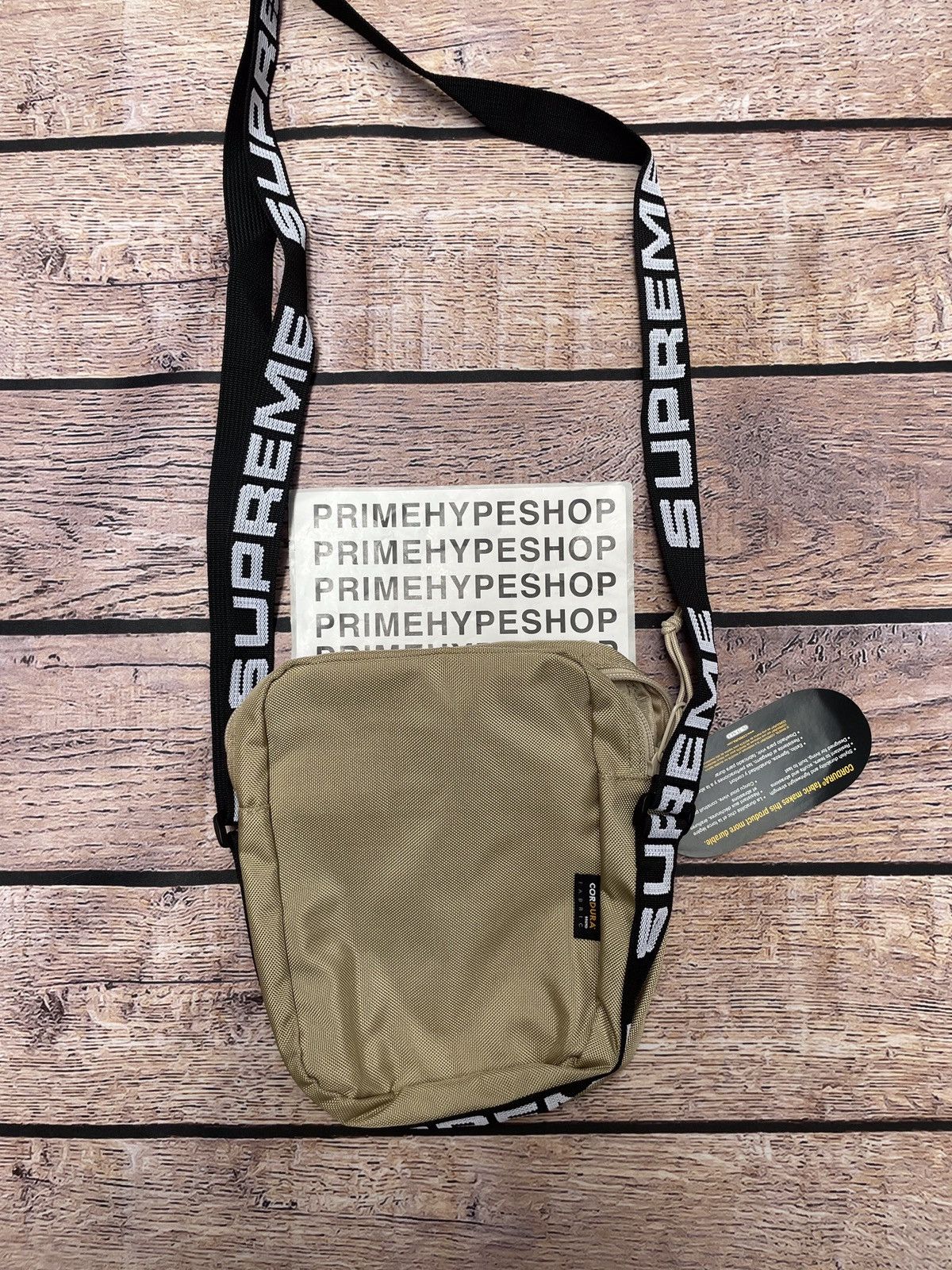 Supreme Supreme SS18 Shoulder Bag Tan Size ONE SIZE - 2 Thumbnail
