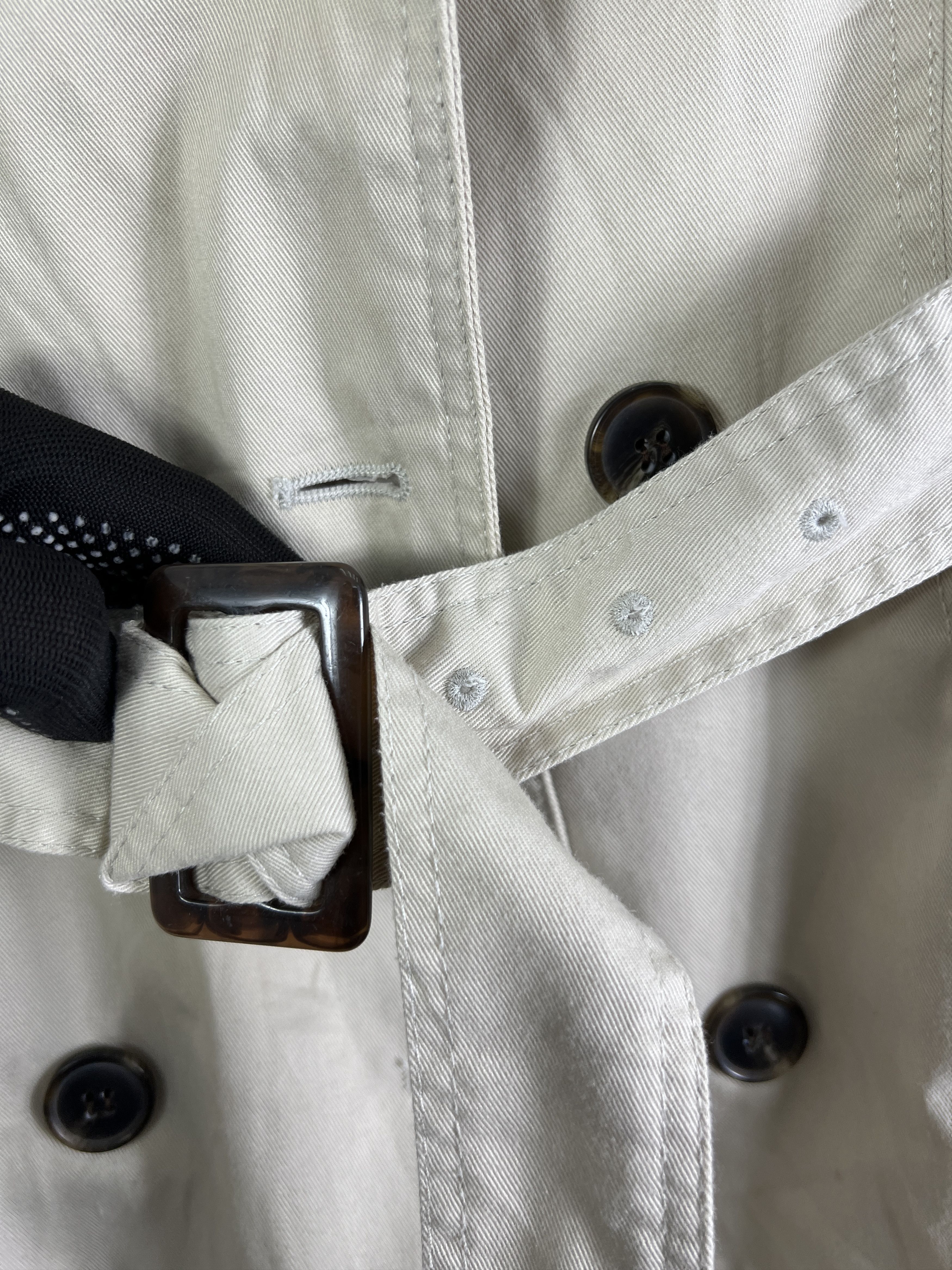 Japanese Brand continuer de NICE CLAUP Trench Coat (M) GTMP299 Size M / US 6-8 / IT 42-44 - 9 Thumbnail