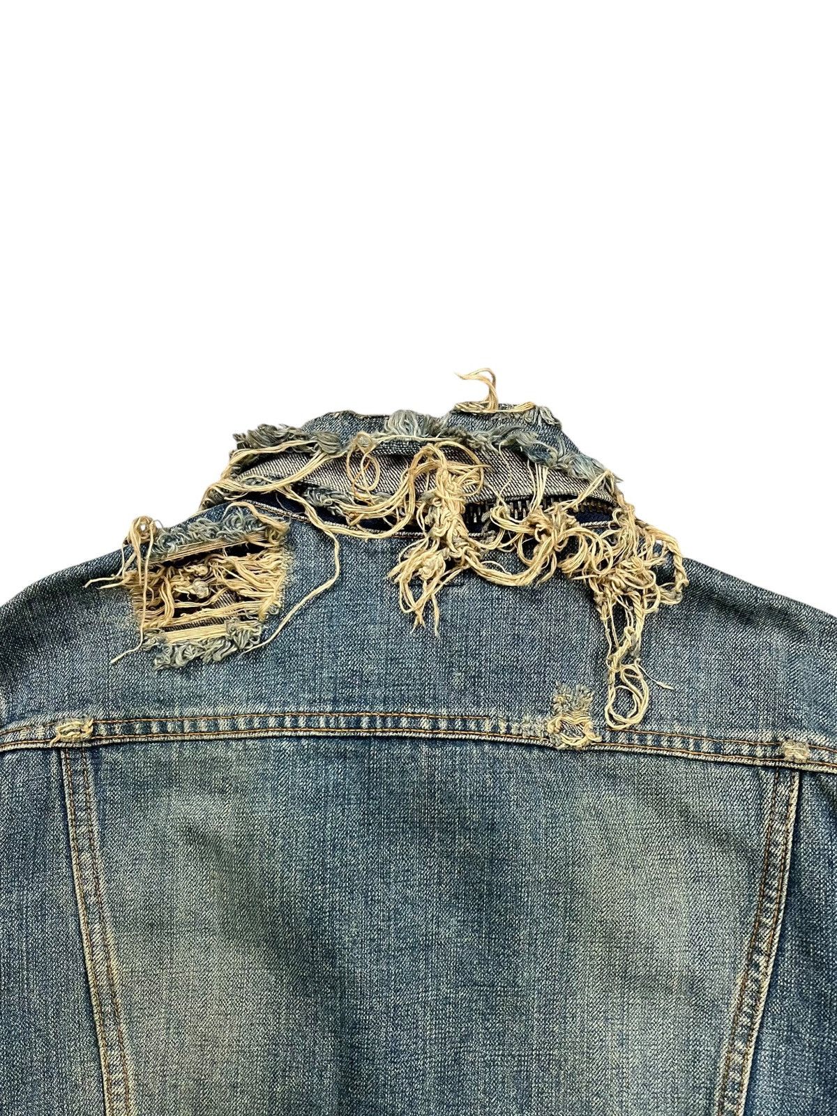 Le Grande Bleu (L.G.B.) LGB - Crash Denim Jacket Size US M / EU 48-50 / 2 - 10 Thumbnail