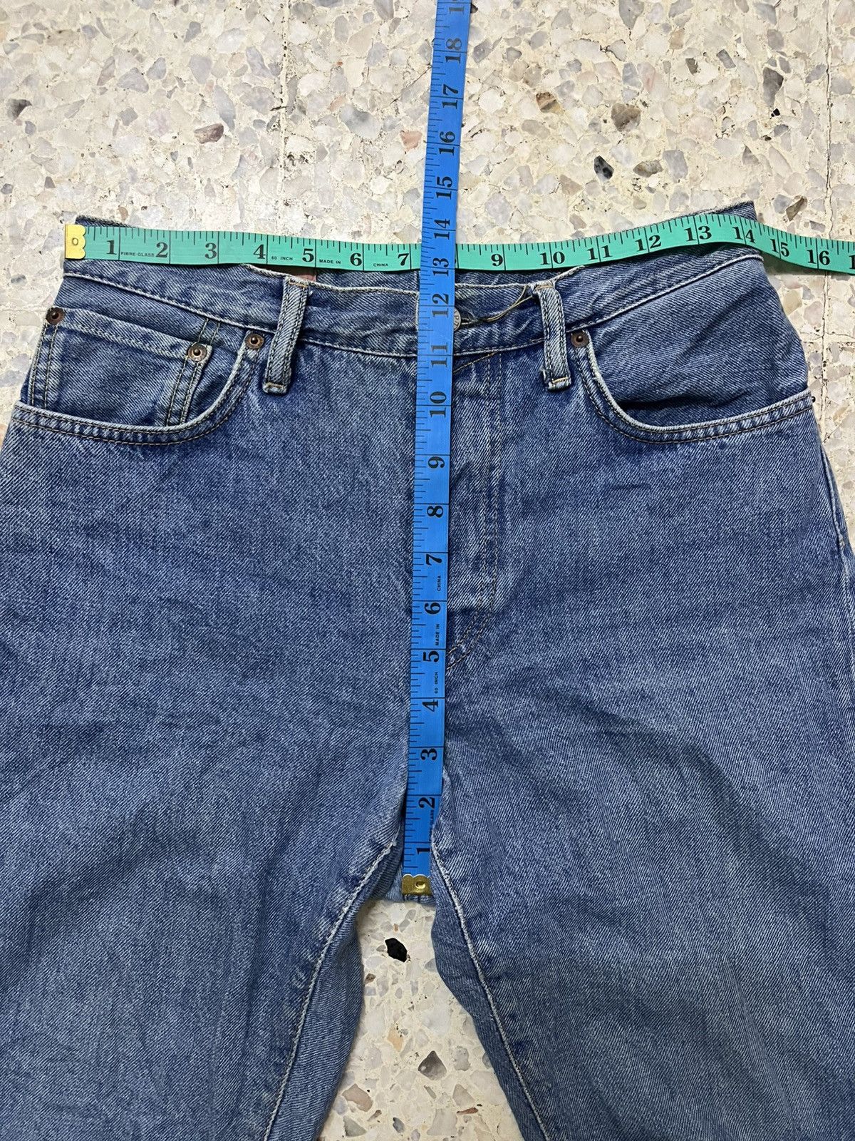 Acne Studios Vintage Acne Studios 1997 Dark Blue Trash, A00024 Size US 29 - 10 Thumbnail