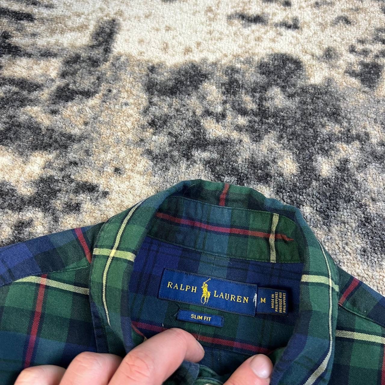 Polo Ralph Lauren Polo Ralph Lauren Luxury Checkered Button Up Shirt Size US M / EU 48-50 / 2 - 5 Thumbnail