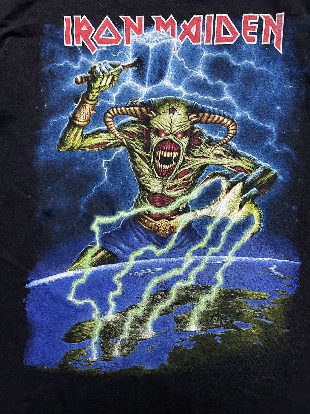 Band Tees Iron Maiden Legacy Of The Beast Tour Concert Promo Rare Tee Size US M / EU 48-50 / 2 - 5 Thumbnail