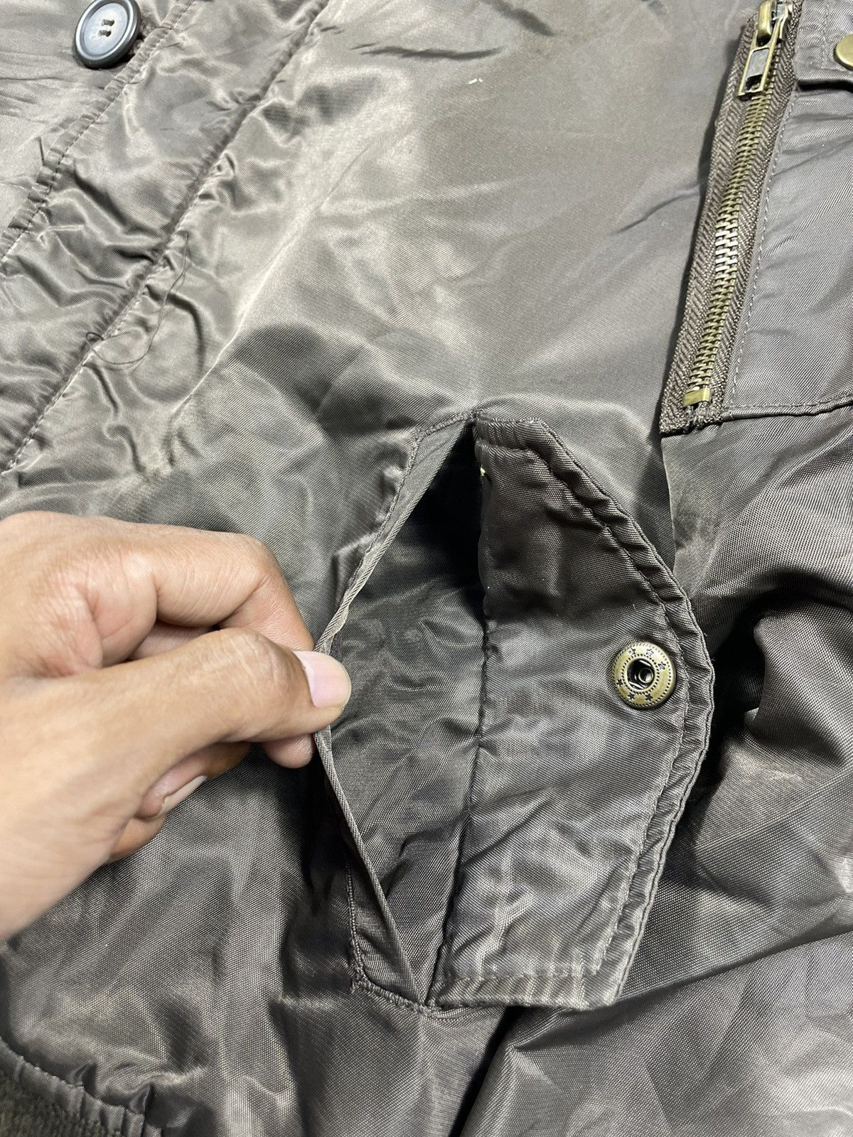 Japanese Brand Japanese brand Fur rabbit bomber jacket C.O.L.Z.A lgb Size US L / EU 52-54 / 3 - 7 Thumbnail