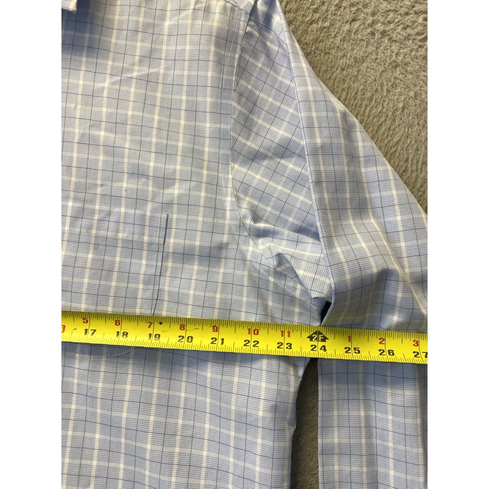 Brooks Brothers Brooks Brothers Button-Up Shirt Mens 17 36/37 Blue Plaid Cotton / 161-17 Button-Up Shirt Size US XL / EU 56 / 4 - 6 Thumbnail