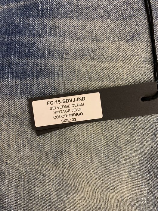 Fear of God Fear of god 4th Selvedge denim | Grailed