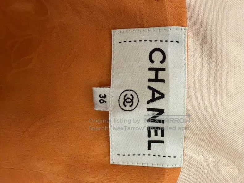 Chanel Chanel 17 Cuban orange tweed dresses Size XS / US 0-2 / IT 36-38 - 3 Thumbnail