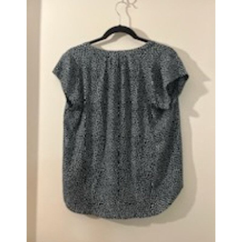 Other 41 Hawthorn Womens Blouse Size Medium - Teal Polka Dot Size M / US 6-8 / IT 42-44 - 2 Thumbnail