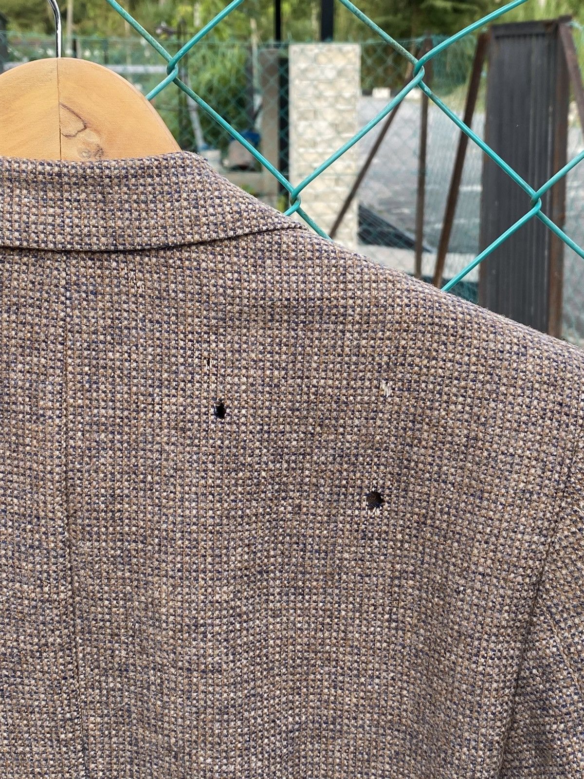 Yves Saint Laurent Vintage Yves Saint Laurent Diffusion Hommes Wool Blazer Size 42R - 6 Thumbnail