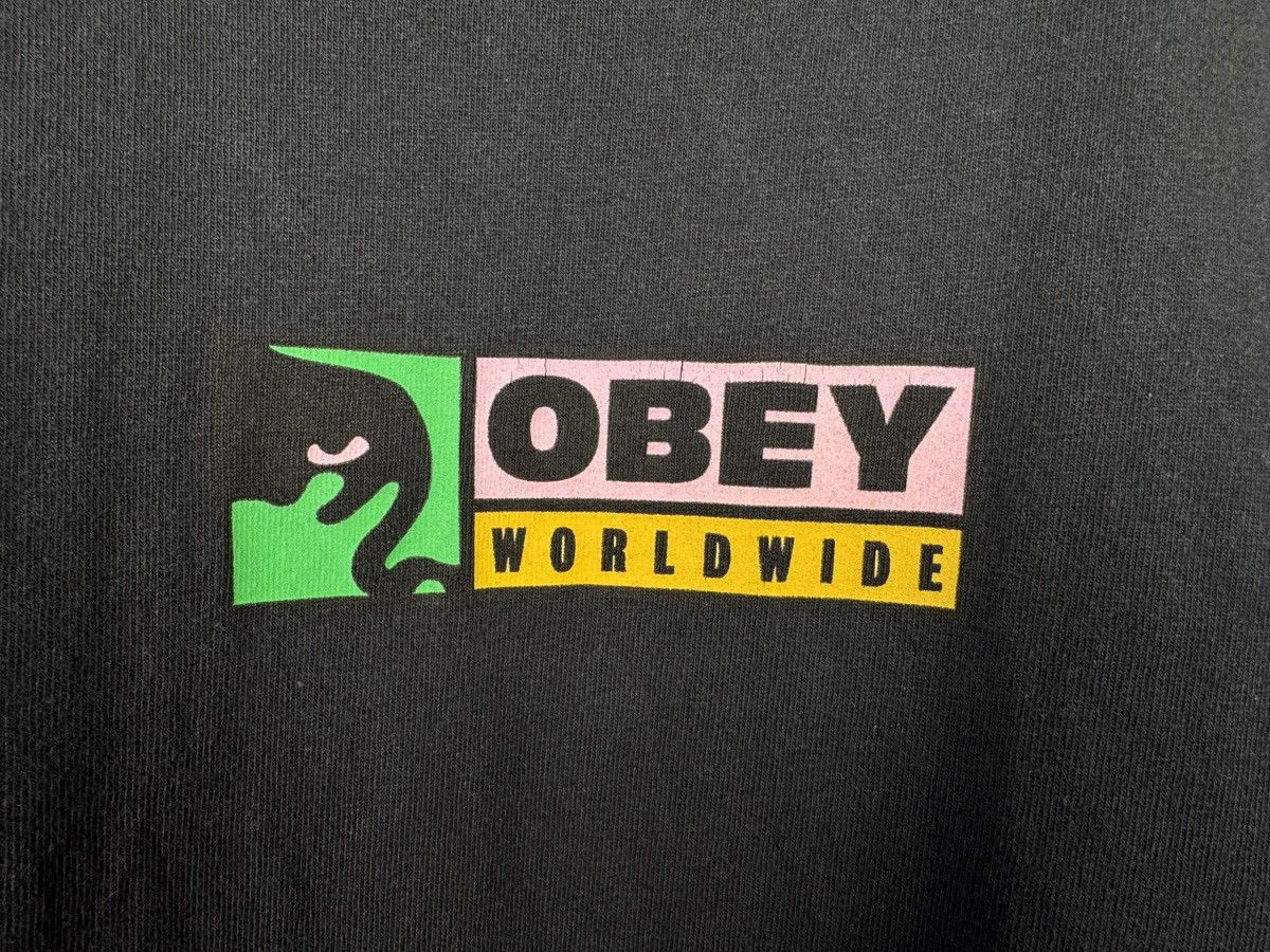 Obey × Other Men’s Obey World Wibe T-Shirt Streetwear Size Medium Size US M / EU 48-50 / 2 - 4 Thumbnail