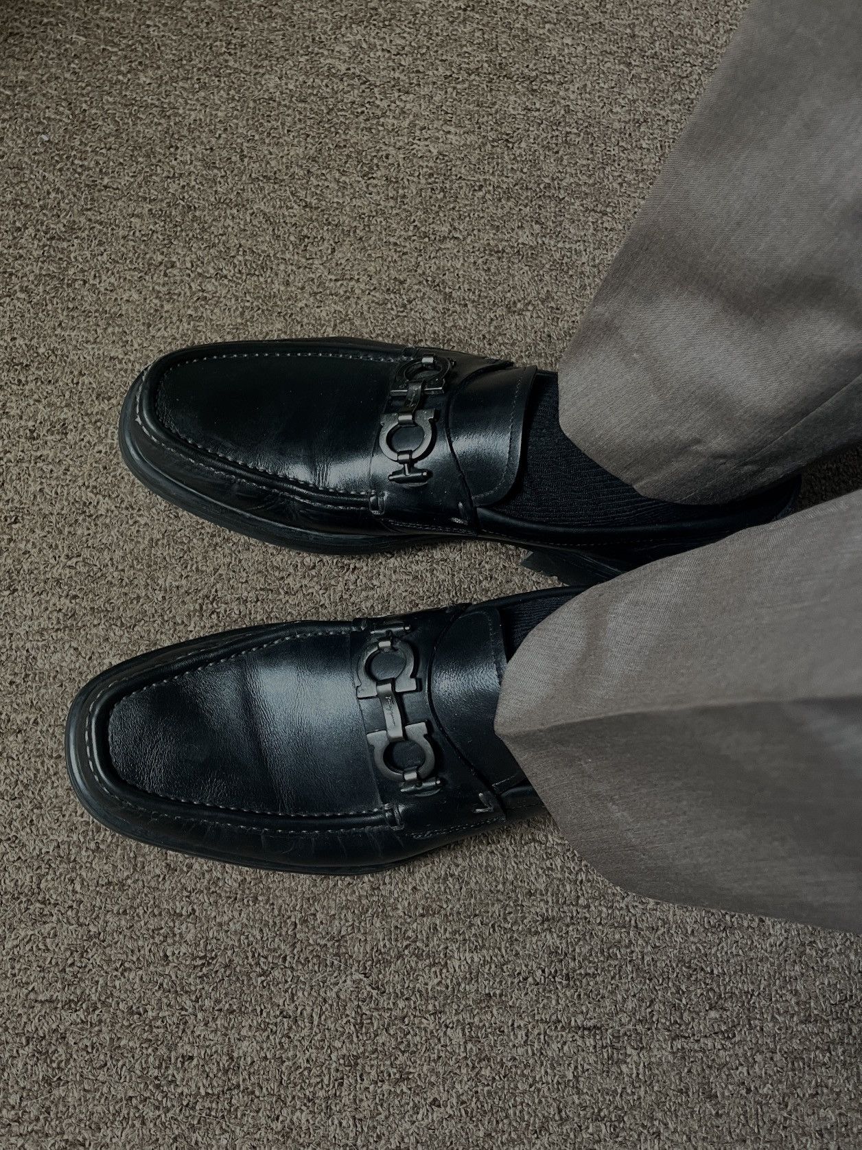 Salvatore Ferragamo Salvator Ferragamo mens David loafers Size US 8.5 / EU 41-42 - 3 Thumbnail