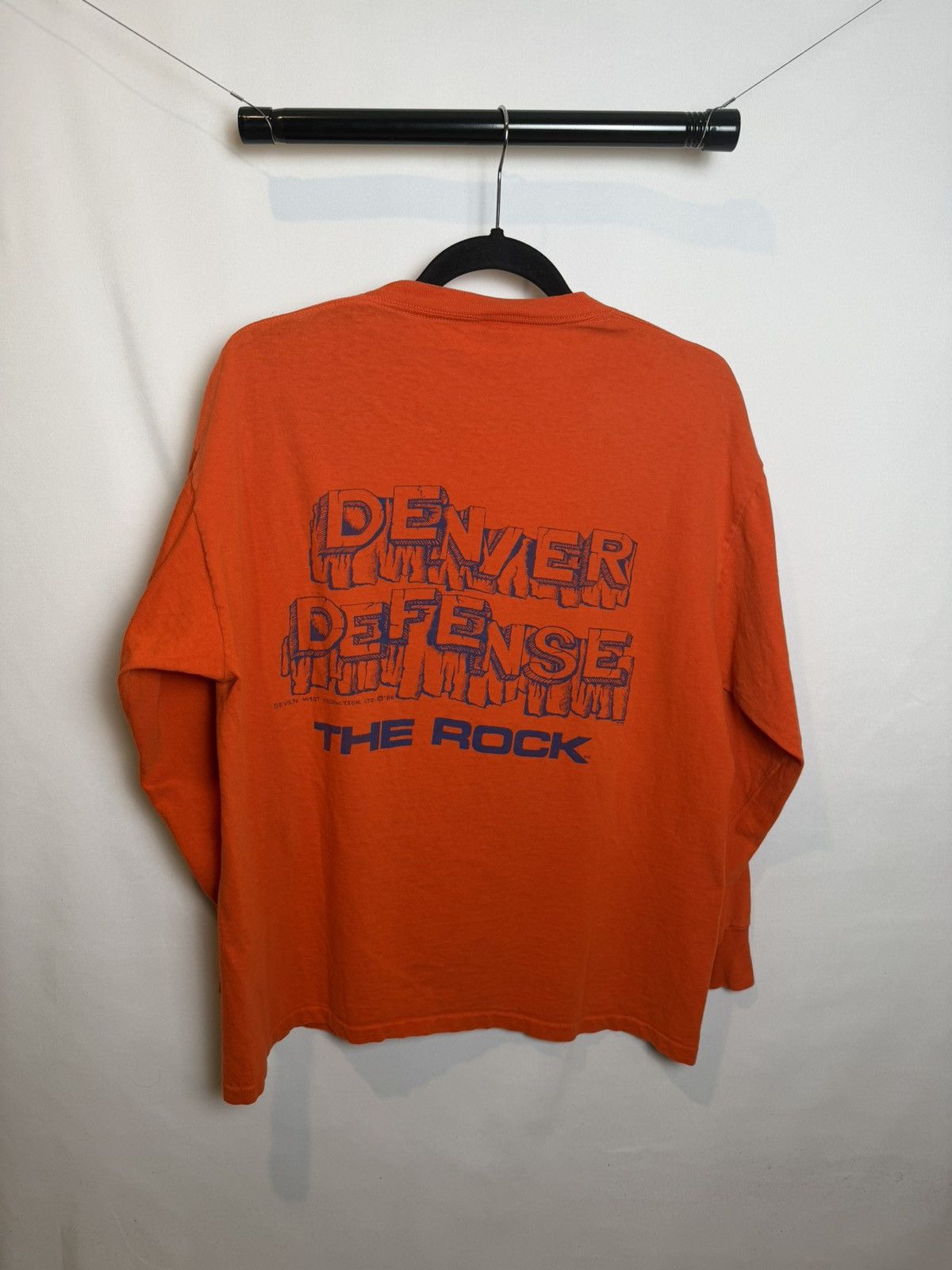 Vintage 1986 Denver Broncos Orange Crush Mount Crushmore Long Sleeve Size US XL / EU 56 / 4 - 2 Thumbnail